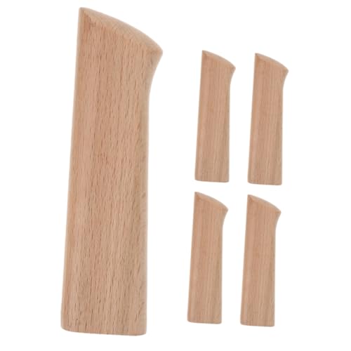 BUGUUYO 5 Paare Rutschfester Griff für Küchenmesser Robuste Holzgriffe zur Verbesserung Schneideeffizienz Küche BUGUUYO 5 Paare Rutschfester Griff für Küchenmesser Robuste Holzgriffe zur Verbesserung Schneideeffizienz Küche von BUGUUYO