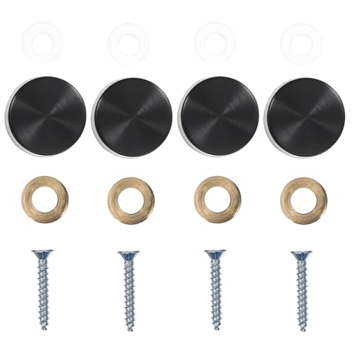 BUGUUYO 5 Sätze Edelstahl Deko Schrauben mit Abdeckkappen Verdickte Selbstschneidende Schrauben für Möbel Bilderrahmen und Werbetafeln Rostfrei für Innen und Außenbereich BUGUUYO 5 Sätze Edelstahl Deko Schrauben mit Abdeckkappen Verdickte Selbstschneidende Schrauben für Möbel Bilderrahmen und Werbetafeln Rostfrei für Innen und Außenbereich von BUGUUYO