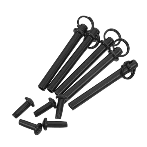 BUGUUYO 5 Sätze Fächer reparaturset mit Robusten Metallnieten und Achsen für Faltbare Handventilatoren Einsetzbar für Traditionelle und Moderne Fächer Langlebige DIY Ersatzteile von BUGUUYO