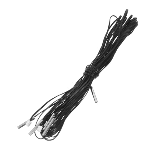 BUGUUYO 5 Stück Teiliges Ntc Kabel Hochpräziser Thermistor-sensor Genauigkeit Langlebig für Gefrierschrank und Kühlschrank Schnelle Temperaturmessung Kondensationsschutz BUGUUYO 5 Stück Teiliges Ntc Kabel Hochpräziser Thermistor-sensor Genauigkeit Langlebig für Gefrierschrank und Kühlschrank Schnelle Temperaturmessung Kondensationsschutz von BUGUUYO