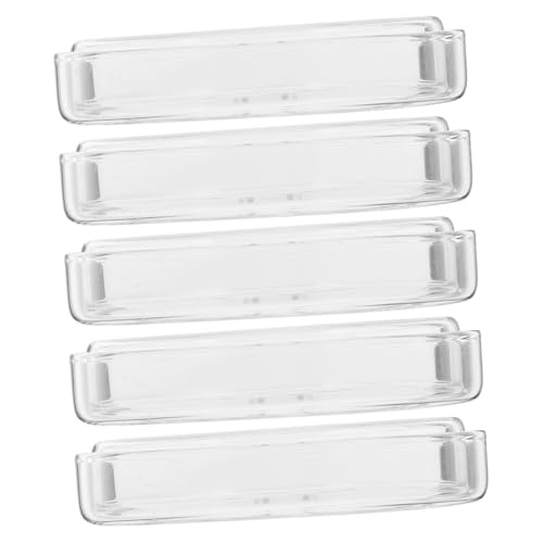 BUGUUYO 5 Stück Teiliges Runde Laborkulturplatten aus Glas mit Deckel Transparente Petrischalen für Wissenschaftliche Studien und Biologische Experimente BUGUUYO 5 Stück Teiliges Runde Laborkulturplatten aus Glas mit Deckel Transparente Petrischalen für Wissenschaftliche Studien und Biologische Experimente von BUGUUYO