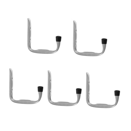 BUGUUYO 5 Stück Teiliges Schwerlast wandhaken aus Verzinktem Stahlrohr Robust und Korrosionsbeständig als Garagen werkzeughalter zur Effizienten Organisation von Garage Keller und von BUGUUYO