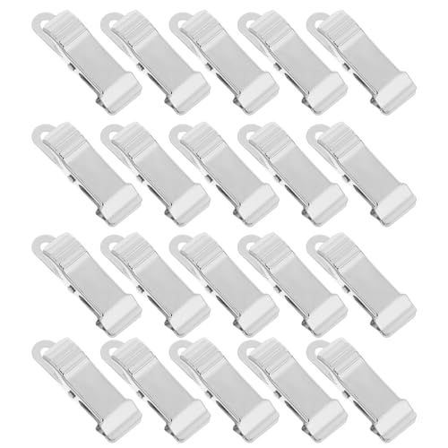 BUGUUYO 50 Stück Clips Metall Mini Klemmen Metall Regal Clip Stabile Federklammern Kleine Krokodilklemmen DIY Bastelklammern BUGUUYO 50 Stück Clips Metall Mini Klemmen Metall Regal Clip Stabile Federklammern Kleine Krokodilklemmen DIY Bastelklammern von BUGUUYO