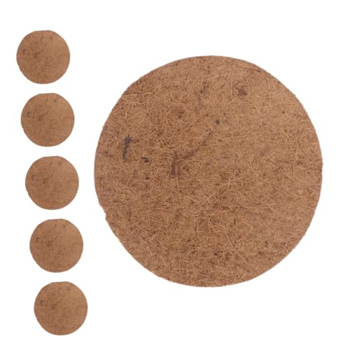 BUGUUYO 6 Stück Natürliche Taubennestmatten aus Kokosfaser Atmungsaktiv Taubengerechtes Brutnest Pad für Vogeleier Feuchtigkeitsbeständige Vogelbrutunterlage Komfortable Vogelzucht BUGUUYO 6 Stück Natürliche Taubennestmatten aus Kokosfaser Atmungsaktiv Taubengerechtes Brutnest Pad für Vogeleier Feuchtigkeitsbeständige Vogelbrutunterlage Komfortable Vogelzucht von BUGUUYO