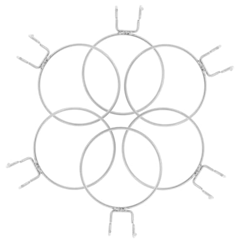 BUGUUYO 6 Stück Teiliges Pegboard-haken aus Robustem Eisen Widerstandsfähig gegen Verformung Vielseitig Einsetzbar für Garage Supermarkt Büro und Zuhause für Effiziente Wandorganisation BUGUUYO 6 Stück Teiliges Pegboard-haken aus Robustem Eisen Widerstandsfähig gegen Verformung Vielseitig Einsetzbar für Garage Supermarkt Büro und Zuhause für Effiziente Wandorganisation von BUGUUYO