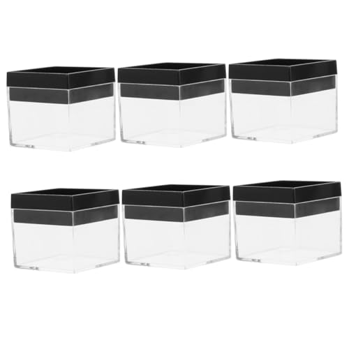 BUGUUYO 6 Stück Teiliges Quadratische Mineralproben box Transparent mit Staubschutz Robuste Aufbewahrungsbox für Sammler Klare Vitrine für Edelstein Gesteinssammlung Platzsparend und BUGUUYO 6 Stück Teiliges Quadratische Mineralproben box Transparent mit Staubschutz Robuste Aufbewahrungsbox für Sammler Klare Vitrine für Edelstein Gesteinssammlung Platzsparend und von BUGUUYO