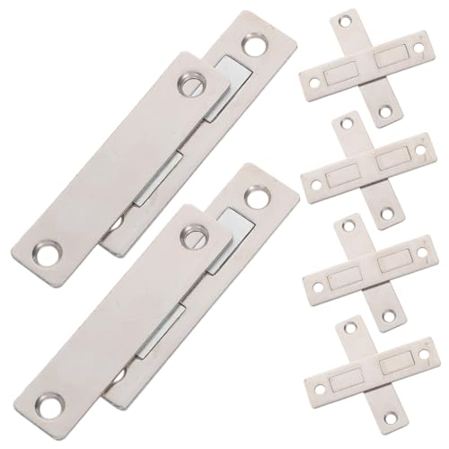 BUGUUYO 6 Stück Unsichtbare Magnetische Saugentür Magnetschrankverschluss Schrank Tür Verriegelung Unsichtbarer Türstopper Schranktürverschluss Schubladenmagnet Rostfreier Stahl Silber BUGUUYO 6 Stück Unsichtbare Magnetische Saugentür Magnetschrankverschluss Schrank Tür Verriegelung Unsichtbarer Türstopper Schranktürverschluss Schubladenmagnet Rostfreier Stahl Silber von BUGUUYO