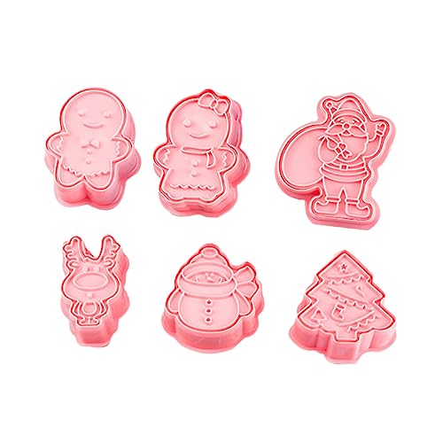 BUGUUYO 6st Keksform Keksbackformen Fondant Kuchenform Zubehör Für Pfannkuchen Weihnachtsplätzchen Stempel Für Kinder 3d Druckbare Keksausstecher Mini Schokoriegel Ausstechform Pp Rosa BUGUUYO 6st Keksform Keksbackformen Fondant Kuchenform Zubehör Für Pfannkuchen Weihnachtsplätzchen Stempel Für Kinder 3d Druckbare Keksausstecher Mini Schokoriegel Ausstechform Pp Rosa von BUGUUYO