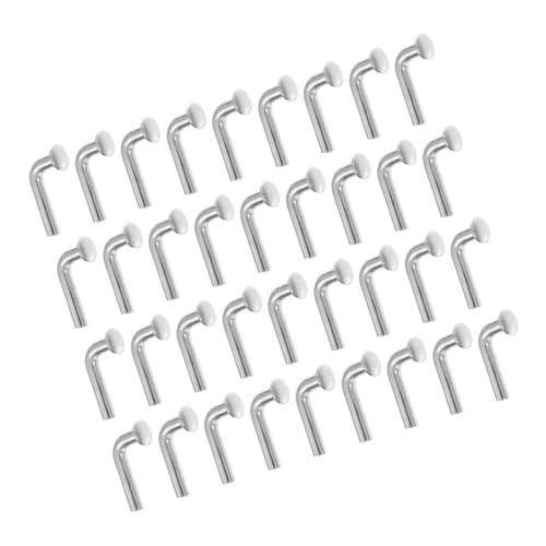 BUGUUYO 70 Stück Teiliges Palettenregal Sicherheits bolzenschloss Drop Pins Palettenrahmen Haken Verzinkte Heavy duty Verriegelung für Lager und Regalsysteme von BUGUUYO