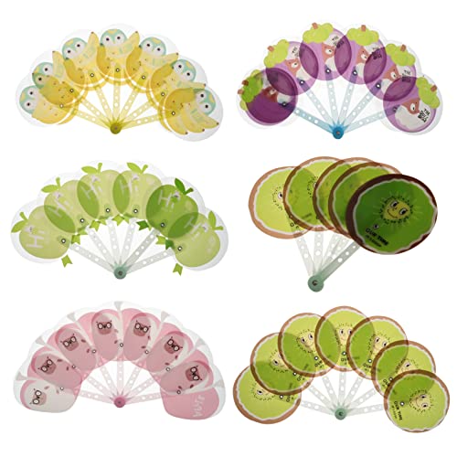 BUGUUYO 8 Stück Faltbare Frucht Fan Kreative Plastikventilatoren für Sommer Deko und Kühlung für Partys Reisen und Hochzeiten BUGUUYO 8 Stück Faltbare Frucht Fan Kreative Plastikventilatoren für Sommer Deko und Kühlung für Partys Reisen und Hochzeiten von BUGUUYO
