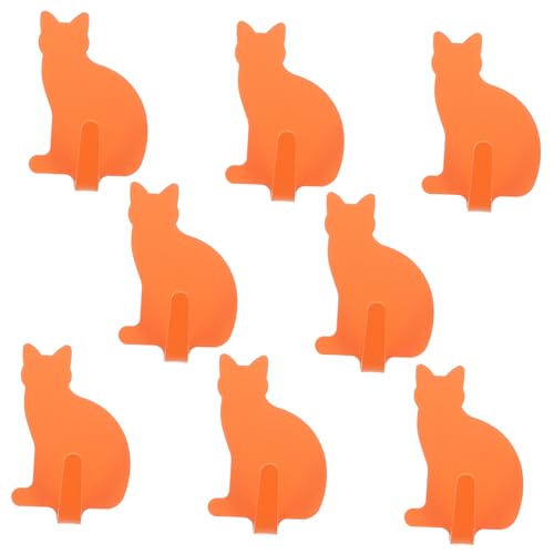 BUGUUYO 8 Stück Katzenförmige Wandhaken Selbstklebende Dekorative Haken aus Kreative Aufhänger für Schlüssel Schals Hüte und Handtücher Stilvolle Wohnraumdeko BUGUUYO 8 Stück Katzenförmige Wandhaken Selbstklebende Dekorative Haken aus Kreative Aufhänger für Schlüssel Schals Hüte und Handtücher Stilvolle Wohnraumdeko von BUGUUYO