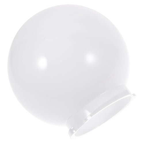BUGUUYO Acryl Weiß Kugel Lampenschirm Ømm Lochmaß Outdoor Post Globe Lamp Shade Schutz für Garten Laterne Patio Lichtabdeckung Weiß Diffuses Licht BUGUUYO Acryl Weiß Kugel Lampenschirm Ømm Lochmaß Outdoor Post Globe Lamp Shade Schutz für Garten Laterne Patio Lichtabdeckung Weiß Diffuses Licht von BUGUUYO