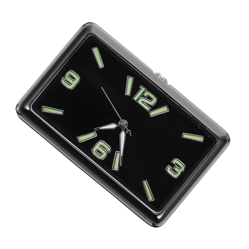 BUGUUYO Auto Armaturenbrett Uhr Selbstklebend Fluoreszierend Quadratisch Langlebig Vielseitig für Fahrzeug Büro Zuhause Einfache Montage BUGUUYO Auto Armaturenbrett Uhr Selbstklebend Fluoreszierend Quadratisch Langlebig Vielseitig für Fahrzeug Büro Zuhause Einfache Montage von BUGUUYO