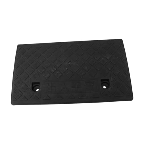 BUGUUYO Bordsteinrampe Aus Gummi Einfahrtsschutz Für Autos Rollstühle Rasenmäher rutschfeste Oberfläche Leicht Zu Tragen Und Robust von BUGUUYO