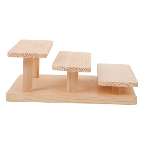 BUGUUYO Brillenständer aus Massivem Holz Dreistufiges Displayregal für Sonnenbrillen und Schmuck Stabiler Brillenhalter für Zuhause Büro Laden Stilvolle Aufbewahrung und Präsentation BUGUUYO Brillenständer aus Massivem Holz Dreistufiges Displayregal für Sonnenbrillen und Schmuck Stabiler Brillenhalter für Zuhause Büro Laden Stilvolle Aufbewahrung und Präsentation von BUGUUYO
