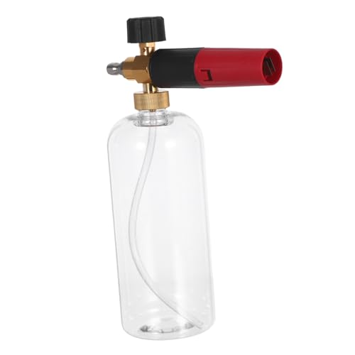 BUGUUYO Car Wash Foam Sprayer Hochdruck Schaumsprüher Flasche mit Weitmunddüse Einstellbar Für Autowäsche Garten und Druckreiniger Kunststoff Kupfer Robust Langlebig BUGUUYO Car Wash Foam Sprayer Hochdruck Schaumsprüher Flasche mit Weitmunddüse Einstellbar Für Autowäsche Garten und Druckreiniger Kunststoff Kupfer Robust Langlebig von BUGUUYO