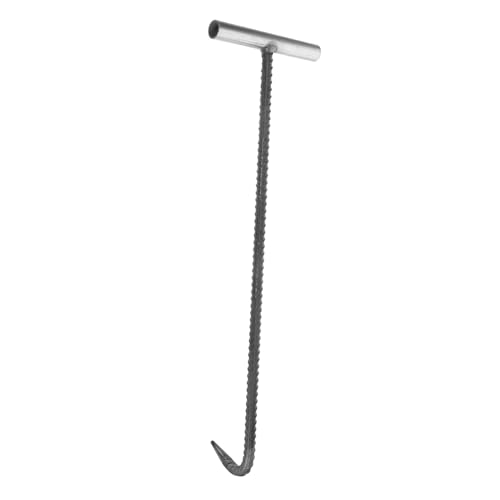BUGUUYO Dickes Gewindestahl Manhole Lid Lifter mit Langem Robustes Schachthaken Werkzeug für Kanaldeckel und Schächte Ergonomisch Verlängerter Griff für Rückenschonendes Anheben BUGUUYO Dickes Gewindestahl Manhole Lid Lifter mit Langem Robustes Schachthaken Werkzeug für Kanaldeckel und Schächte Ergonomisch Verlängerter Griff für Rückenschonendes Anheben von BUGUUYO