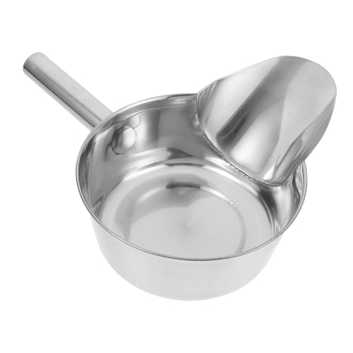 BUGUUYO Edelstahl Food Shovel mit Entenschnauzenform Praktische Pommes Frites Schaufel für Buffet Partys und Restaurant Geeignet zum Servieren von Snacks Popcorn und Süßigkeiten von BUGUUYO