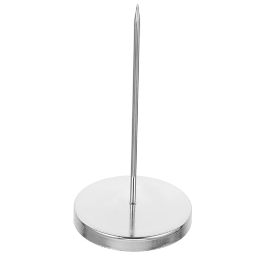 BUGUUYO Edelstahl Menü Einsteckhalter Sicherer Quittungsspieß Robuster Rechnungshalter für Restaurant Büro Hotel Multifunktionaler Ticket Ständer mit Modernem Design BUGUUYO Edelstahl Menü Einsteckhalter Sicherer Quittungsspieß Robuster Rechnungshalter für Restaurant Büro Hotel Multifunktionaler Ticket Ständer mit Modernem Design von BUGUUYO