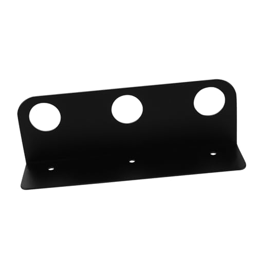 BUGUUYO Edelstahl Wandseifenhalter Wasserdichtes Wandmontage-Regal für Seifenspender und Shampoo Flaschen Stabiler Multifunktionaler Badezimmer Organizer für Duschgel und Lotion von BUGUUYO