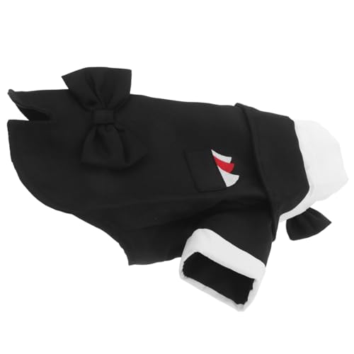 BUGUUYO Eleganter Hundetuxedo für Kleine Hunde Formeller Partyanzug mit Fliege Geburtstag Hochzeit Weihnachten Halloween Graduation Kostüm für Kleine Hunde und Katzen BUGUUYO Eleganter Hundetuxedo für Kleine Hunde Formeller Partyanzug mit Fliege Geburtstag Hochzeit Weihnachten Halloween Graduation Kostüm für Kleine Hunde und Katzen von BUGUUYO