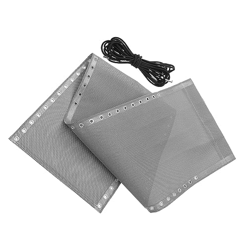 BUGUUYO Ersatzstoff für Faltstuhl Atmungsaktiv Robust Schnell Trocknend mit Seilset Strapazierfähiger Bezug für Gartenliegestuhl Klappstuhl Relaxsessel Einfache Montage Vielseitiges von BUGUUYO