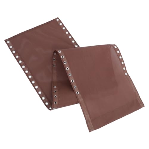 BUGUUYO Ersatzstoff für Liegestuhl Breit Wetterfester Outdoor Stoff in Cappuccino Robust und Faltbar für Garten Balkon Camping Komfortabel und Langlebig für Strand und Terrasse von BUGUUYO