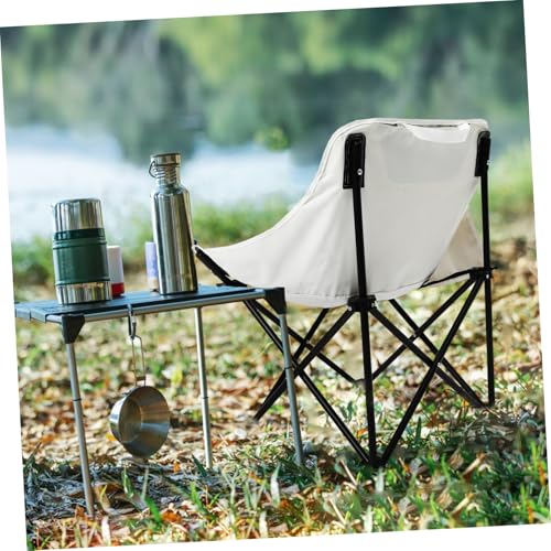 BUGUUYO Faltbarer Outdoor campingstuhl mit Hoher Tragkraft Stabiles Klappbares Design Einfach zu Montieren Vielseitig Einsetzbar für Camping Angeln Wandern und Picknick von BUGUUYO