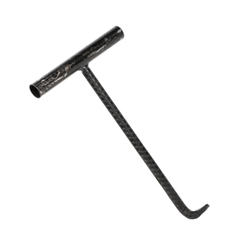 BUGUUYO Förmiger Kanaldeckelhaken aus Rostfreiem Stahl Stabiler Schachtdeckelheber mit Spitzem Griff Rostfrei Langlebig Wasserfest und Handschonend Geeignet für Abfluss Rolltore BUGUUYO Förmiger Kanaldeckelhaken aus Rostfreiem Stahl Stabiler Schachtdeckelheber mit Spitzem Griff Rostfrei Langlebig Wasserfest und Handschonend Geeignet für Abfluss Rolltore von BUGUUYO