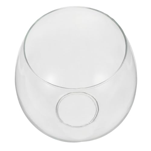 BUGUUYO Glas Lampenschirm Ersatz Hitzebeständiges Borosilikatglas mit Bernsteinfarbener Elektrobeschichtung Vielseitig für Wand Pendelleuchten Klarer Lampenschirm für Sanfte Beleuchtung von BUGUUYO