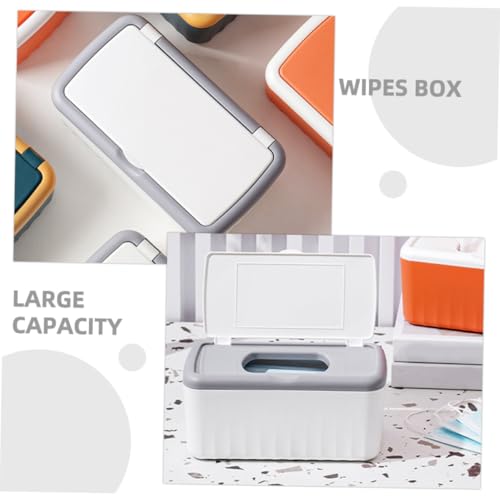 BUGUUYO Große Feuchttücherbox mit Deckel Staubdichtes Wipes Aufbewahrungsbehälter Mittelgroß für Badezimmer Auto Büro Vielseitig und Modern Weiß BUGUUYO Große Feuchttücherbox mit Deckel Staubdichtes Wipes Aufbewahrungsbehälter Mittelgroß für Badezimmer Auto Büro Vielseitig und Modern Weiß von BUGUUYO