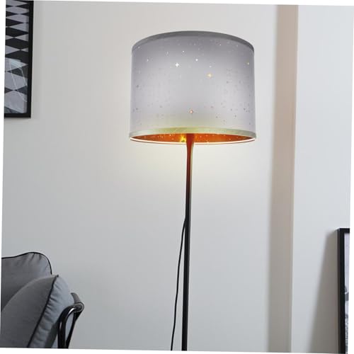 BUGUUYO Halbrunder Universeller Lampenschirm aus Metall und Stoff Stabile Struktur Leichter Einfach zu Installierender Lampenschirm für Wohnzimmer Schlafzimmer und Haushaltsleuchten Graue BUGUUYO Halbrunder Universeller Lampenschirm aus Metall und Stoff Stabile Struktur Leichter Einfach zu Installierender Lampenschirm für Wohnzimmer Schlafzimmer und Haushaltsleuchten Graue von BUGUUYO