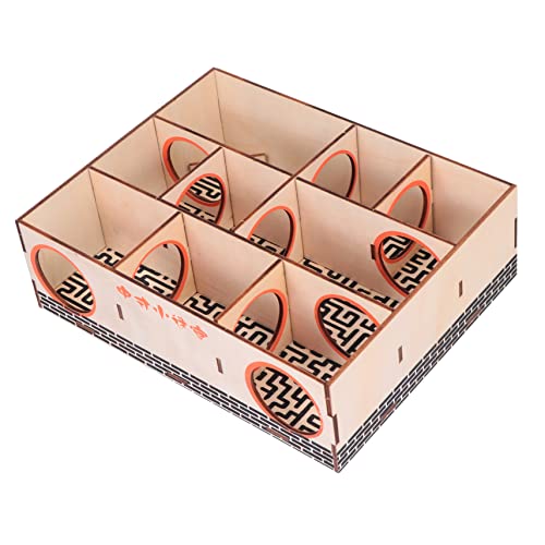 BUGUUYO Hamster Labyrinth Spielzeug Aus Holz Lustiges Aktivitätsspielzeug Für Kleine Haustiere Für Zwerghamster Mäuse Und Andere Nager Bewegung Und Spaß BUGUUYO Hamster Labyrinth Spielzeug Aus Holz Lustiges Aktivitätsspielzeug Für Kleine Haustiere Für Zwerghamster Mäuse Und Andere Nager Bewegung Und Spaß von BUGUUYO