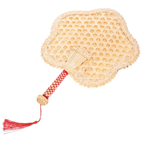 BUGUUYO Handgefertigter Weidenfächer aus Naturmaterialien Kühlender Handventilator für Sommer Dekorativer Wandfächer im Chinesischen Stil für Strand und Freizeit Zufälliges Design BUGUUYO Handgefertigter Weidenfächer aus Naturmaterialien Kühlender Handventilator für Sommer Dekorativer Wandfächer im Chinesischen Stil für Strand und Freizeit Zufälliges Design von BUGUUYO