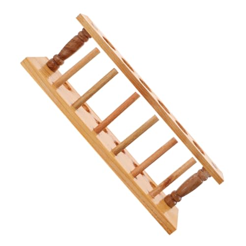 BUGUUYO Holz Testrohrhalter Stäbe Labor Reagenzglasständer aus Robustem Holzmaterial Vielseitig Sicherer Halt für Laborröhrchen und Reagenzgläser Kompakt Leicht Tragbar BUGUUYO Holz Testrohrhalter Stäbe Labor Reagenzglasständer aus Robustem Holzmaterial Vielseitig Sicherer Halt für Laborröhrchen und Reagenzgläser Kompakt Leicht Tragbar von BUGUUYO