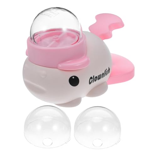 BUGUUYO Interaktiver Snackspender für Hunde Wal Design Drehbarer Leckerlispender mit Druckfunktion Fördert Gesundes Fressen und Training Kompakt und Tragbar für Welpen und Erwachsene Hunde von BUGUUYO
