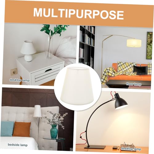 BUGUUYO Kleiner Stofflampenschirm aus Robustem Material Schützender Lampenüberzug für Tischlampen Wandlampen Deckenleuchten und Kronleuchter Farblich Abgestimmt für Hotel und Zuhause von BUGUUYO