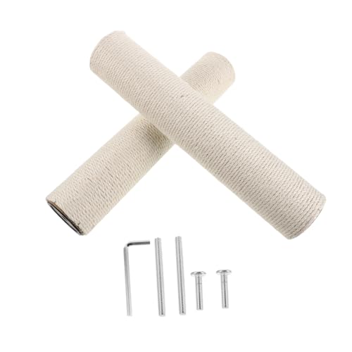 BUGUUYO Kratzpfosten Ersatz für Katzenbaum Langlebiger Sisal Kratzstamm mit Schrauben Kratzsäule Nachfüllung für Indoor Katzenmöbel Einfache Schützt Möbel Kleinen und Großen Räumen BUGUUYO Kratzpfosten Ersatz für Katzenbaum Langlebiger Sisal Kratzstamm mit Schrauben Kratzsäule Nachfüllung für Indoor Katzenmöbel Einfache Schützt Möbel Kleinen und Großen Räumen von BUGUUYO