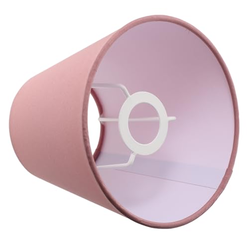 BUGUUYO Lampenschirm Aus Stoff Austausch Der Bodenleuchtenabdeckung Wandleuchten Abdeckung Stoffschirm Der Tischlampe Dekorative Helle Schatten Nachttisch Lampenschirm Rosa Metall BUGUUYO Lampenschirm Aus Stoff Austausch Der Bodenleuchtenabdeckung Wandleuchten Abdeckung Stoffschirm Der Tischlampe Dekorative Helle Schatten Nachttisch Lampenschirm Rosa Metall von BUGUUYO