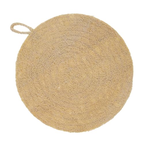 BUGUUYO Wiederverwendbare Dampfmatte Aus Pflanzenfasern Luffa-dampfmatte Für Gedämpfte Brötchen Antihaft-dampfgarer-einlage Mit Atmungsaktivem Netzpolster 20 Cm Rund Für Die Küche von BUGUUYO