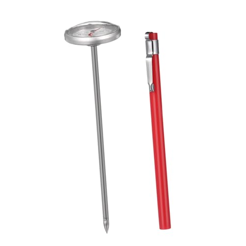 BUGUUYO Mechanisches Auto Thermometer Uhr Design Batteriefrei Präzise Temperaturanzeige für Armaturenbrett Einfache Montage Rote Innenraumdekoration Geeignet für Klimaanlagenüberwachung BUGUUYO Mechanisches Auto Thermometer Uhr Design Batteriefrei Präzise Temperaturanzeige für Armaturenbrett Einfache Montage Rote Innenraumdekoration Geeignet für Klimaanlagenüberwachung von BUGUUYO