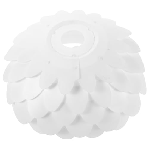 BUGUUYO Minimalistischer Fish Scale Lampenschirm Moderner Deckenlampenschirm für Schlafzimmer Esszimmer und Bar Vielseitig für Tisch Pendelleuchten Einfache Montage Dekoratives von BUGUUYO