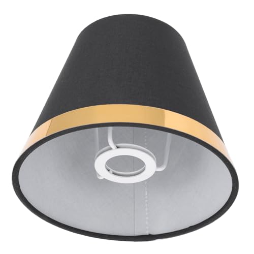 BUGUUYO Moderner Minimalistischer Stoff lampenschirm Lampenabdeckung für Wohnzimmer Schlafzimmer Leicht Langlebig Vielseitiges Beleuchtungszubehör Schwarze Decken Wandleuchte Abdeckung BUGUUYO Moderner Minimalistischer Stoff lampenschirm Lampenabdeckung für Wohnzimmer Schlafzimmer Leicht Langlebig Vielseitiges Beleuchtungszubehör Schwarze Decken Wandleuchte Abdeckung von BUGUUYO