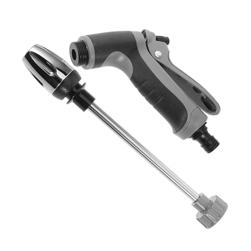 BUGUUYO Multifunktionaler Hochdruckreiniger Wasserpistole aus Langlebiger Legierung mit Ergonomischem Griff für Garten und Auto Kompatibel mit Gartenschläuchen Einfach zu Bedienen und BUGUUYO Multifunktionaler Hochdruckreiniger Wasserpistole aus Langlebiger Legierung mit Ergonomischem Griff für Garten und Auto Kompatibel mit Gartenschläuchen Einfach zu Bedienen und von BUGUUYO