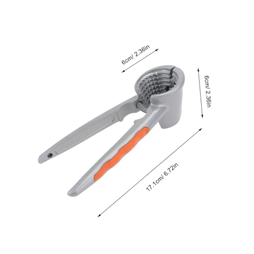 BUGUUYO Multifunktionaler Walnussknacker aus Aluminiumlegierung Rutschfester Griff Ergonomisch für Walnüsse Mandeln und Harte Schalen Leichter Kompakter Nussöffner für Einfache Handhabung BUGUUYO Multifunktionaler Walnussknacker aus Aluminiumlegierung Rutschfester Griff Ergonomisch für Walnüsse Mandeln und Harte Schalen Leichter Kompakter Nussöffner für Einfache Handhabung von BUGUUYO
