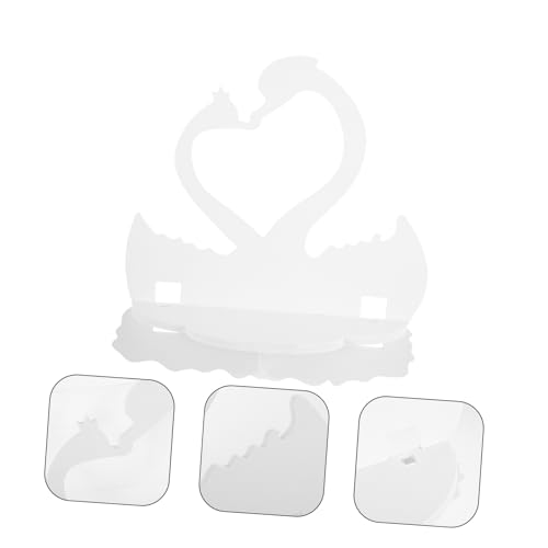 BUGUUYO Nordic Style Floating Wall Shelf mit Haken Dekoratives Kleines Schwebendes Regal für Flur Schlafzimmer und Badezimmer Stabile Wandaufbewahrung für Badutensilien und Wohnaccessoires von BUGUUYO