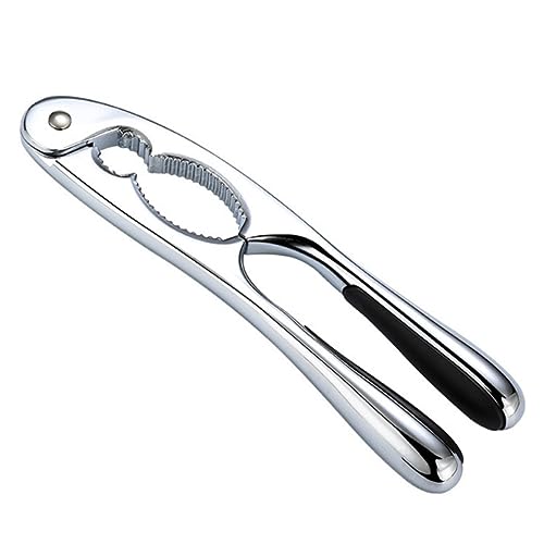 BUGUUYO Nussknacker Walnüsse Scheller Nussbaum einfach Öffner werkzeug Kastanie-Clip Hummer Cracker Handheld Walnut Cracker Kastanienbrauner offener Clip Krabbenbein-Cracker Zinklegierung von BUGUUYO