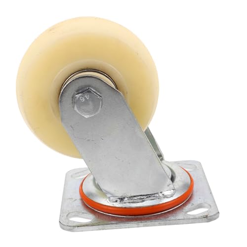 BUGUUYO Nylon Schwerlast Leise Drehbare Möbelräder Flache Platte Für Arbeitstisch Transportwagen Und Möbel Silent Caster Wheels Für Büro Industrie BUGUUYO Nylon Schwerlast Leise Drehbare Möbelräder Flache Platte Für Arbeitstisch Transportwagen Und Möbel Silent Caster Wheels Für Büro Industrie von BUGUUYO
