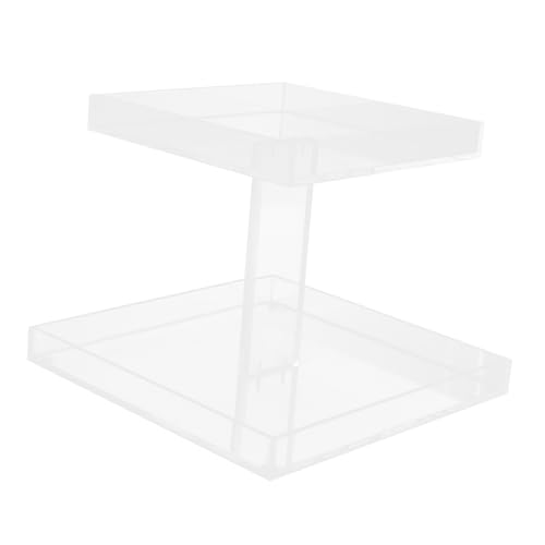 BUGUUYO Organizer Doppelstöckiger Badezimmer Aufbewahrungsständer für Kosmetik Schminktisch und Arbeitsplatte Stabiler und Eleganter Duftständer für Toiletten und Küchen BUGUUYO Organizer Doppelstöckiger Badezimmer Aufbewahrungsständer für Kosmetik Schminktisch und Arbeitsplatte Stabiler und Eleganter Duftständer für Toiletten und Küchen von BUGUUYO