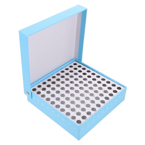 BUGUUYO Papierkryogenes Mikrozentrifugenröhrchen Aufbewahrungsbox Fächer Röhrchenhalter Gefrierfach Probenbox Laborgeräte BUGUUYO Papierkryogenes Mikrozentrifugenröhrchen Aufbewahrungsbox Fächer Röhrchenhalter Gefrierfach Probenbox Laborgeräte von BUGUUYO